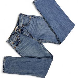 Levi’s Low Pro Straight Leg Jeans Light Wash Size 25 Y2K Jeans